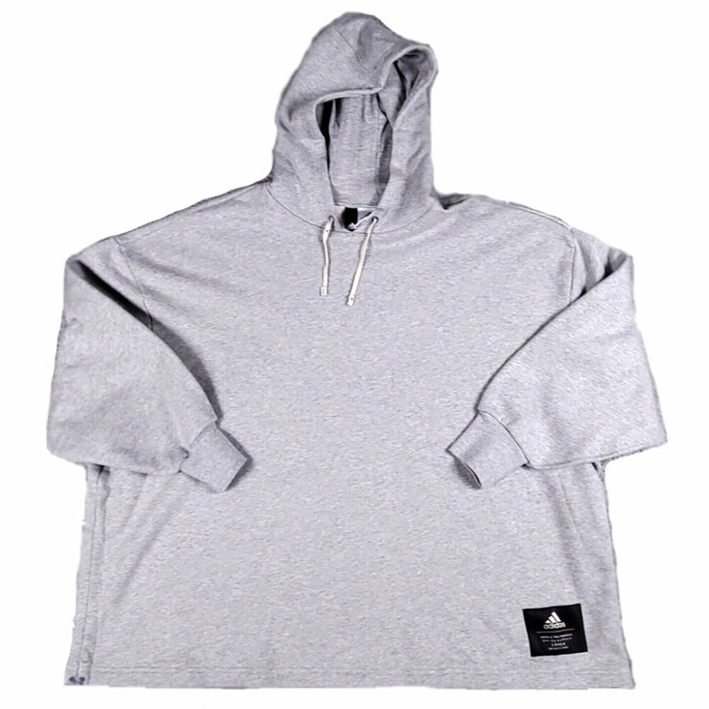 Adidas Heavy Front Hoodie Sweatshirt H64949
